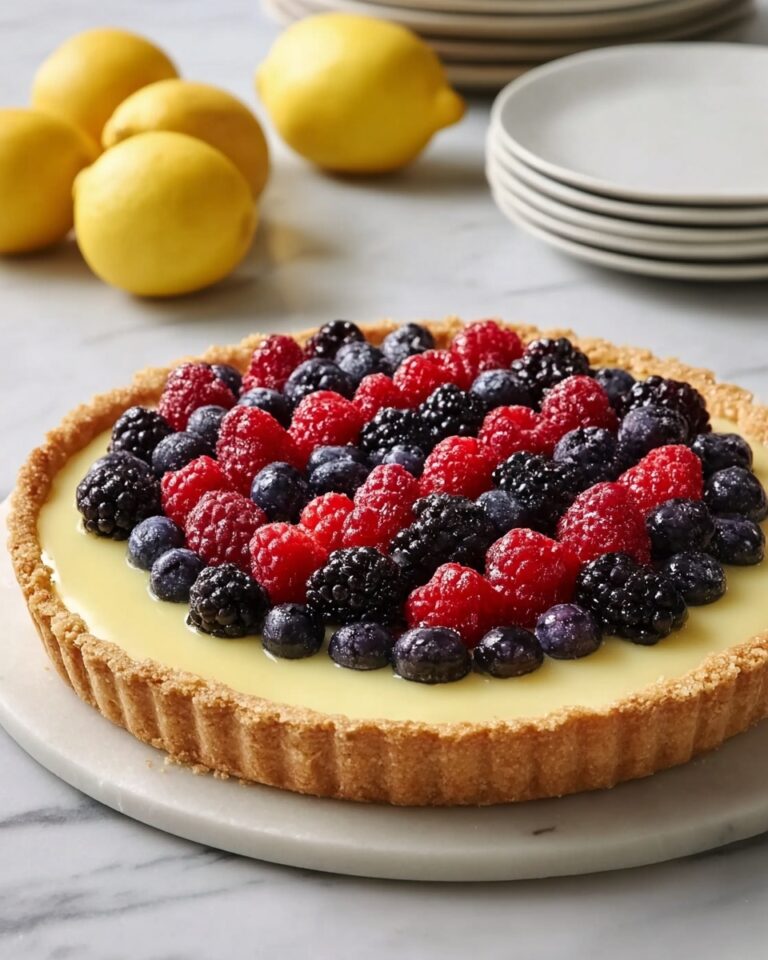 Lemon Berry Tart Recipe