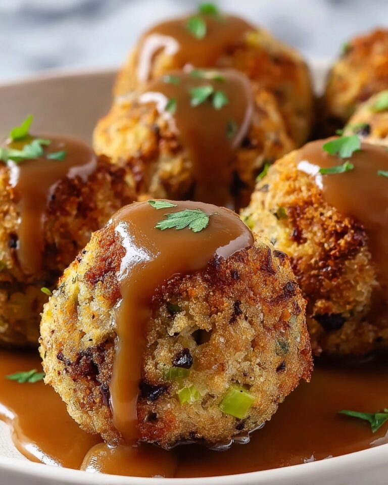Stuffing Balls Recipe