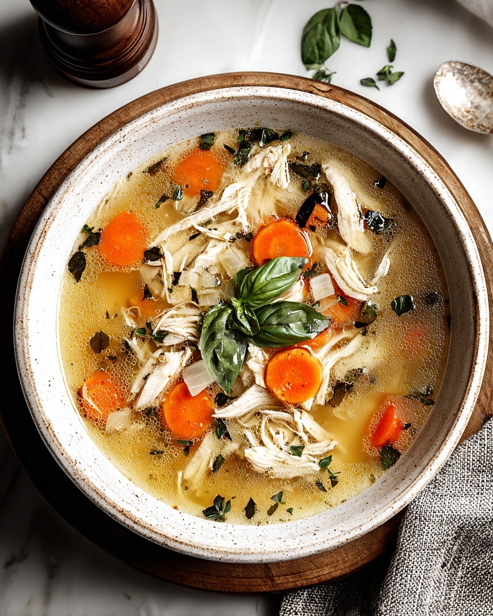 The Best Chicken Soup Ever: A Classic and Creamy Homemade Recipe - Recipe Image