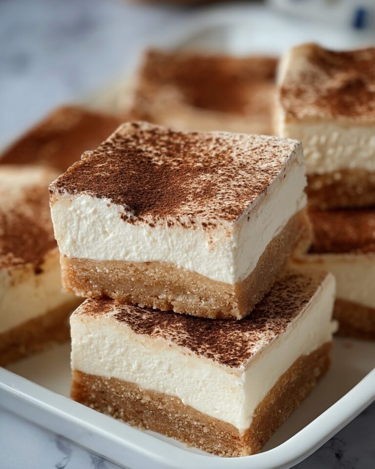 Cinnamon Churro Cheesecake Bars Recipe
