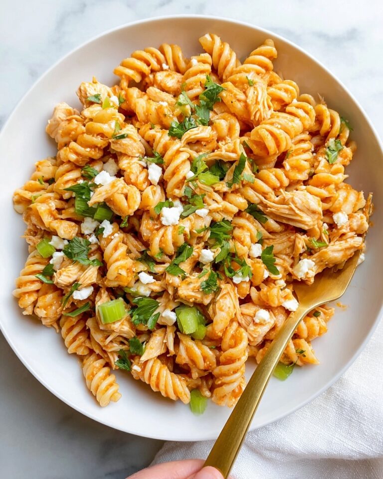 Buffalo Chicken Pasta Salad Recipe