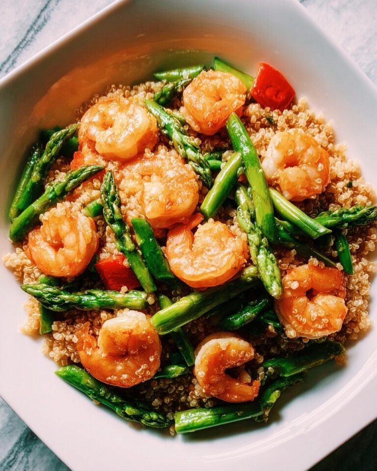 Meyer Lemon Garlic Shrimp and Asparagus Recipe
