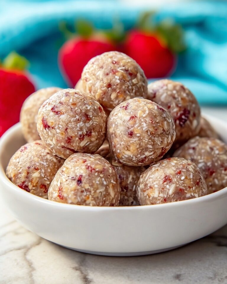 Strawberry Protein Balls: Healthy & Delicious Snack Recipe