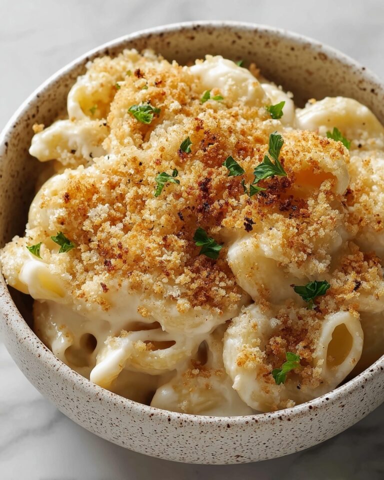 Garlic Parmesan Mac and Cheese Recipe