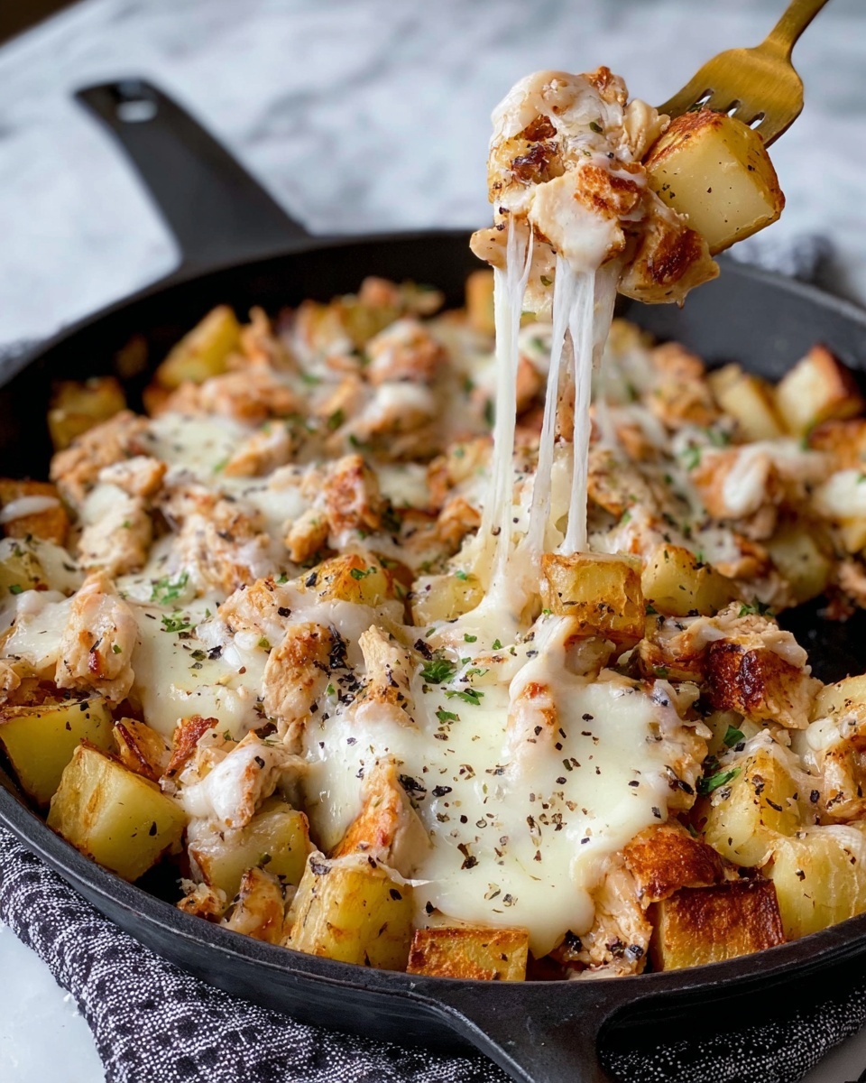 Garlic Parmesan Chicken & Potatoes Recipe - Recipe Image