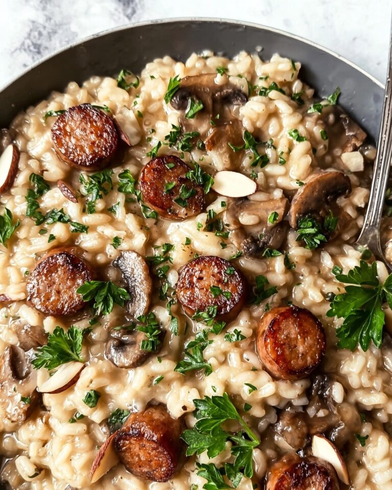 Creamy Italian Sausage and Rice Casserole Recipe