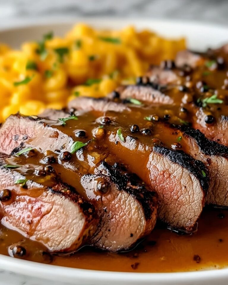 Cajun Steak with Apricot Orange Glaze Recipe