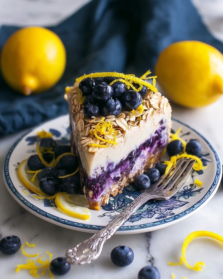 Lemon Blueberry Baked Oatmeal Recipe