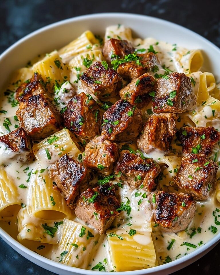 Creamy Parmesan Chicken Rigatoni Recipe