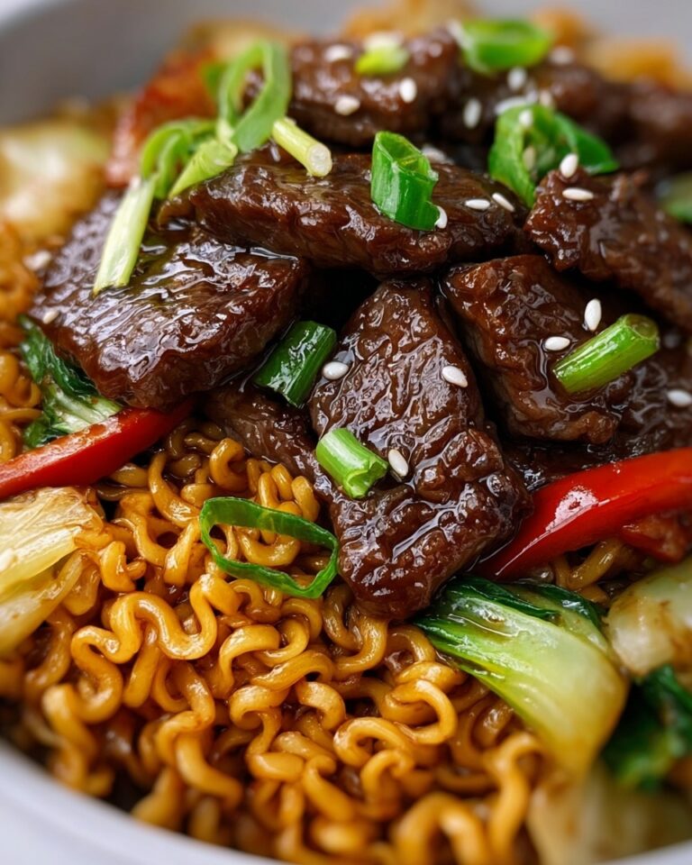 Steak Stir-Fried Ramen Recipe