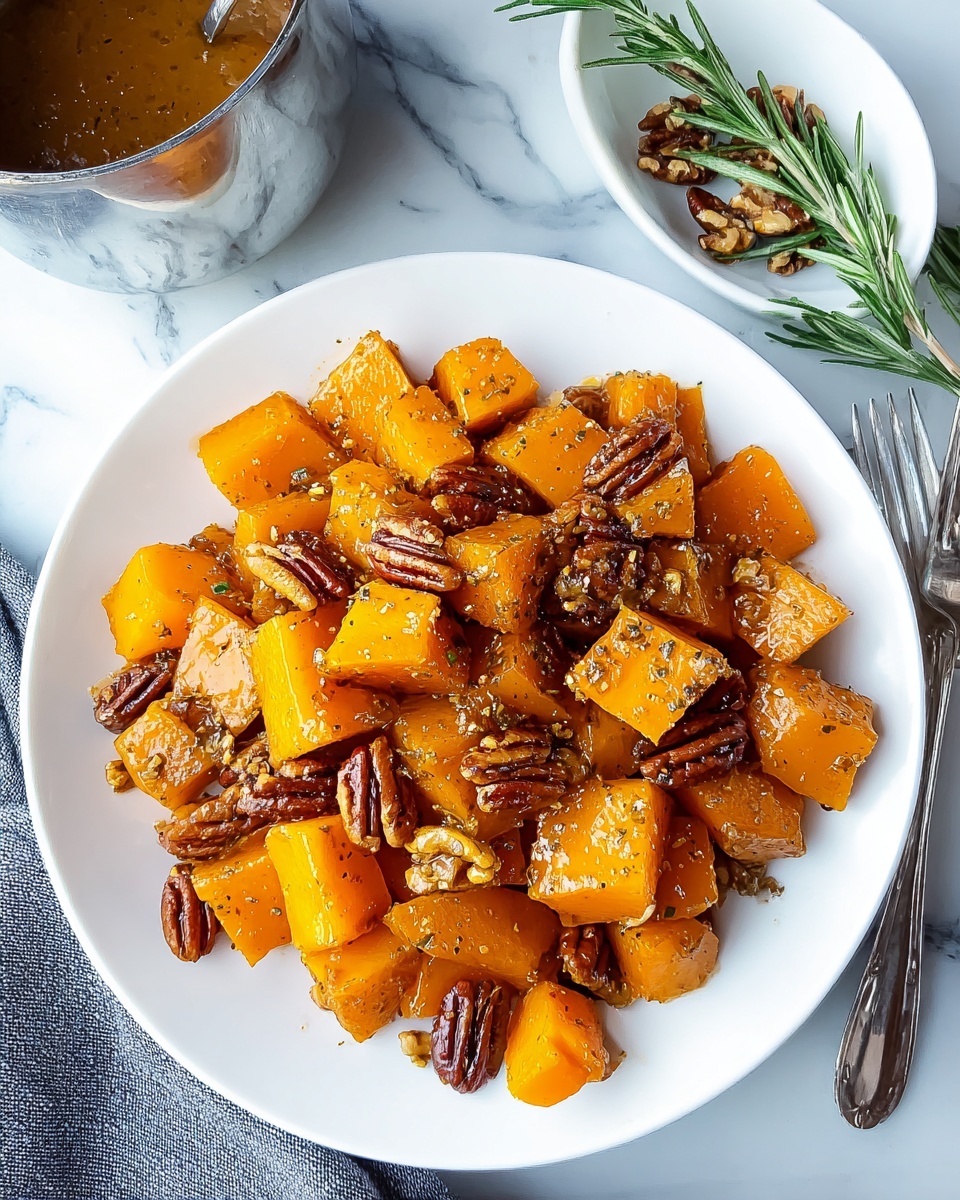 Cinnamon Pecan Roasted Butternut Squash Recipe - Recipe Image