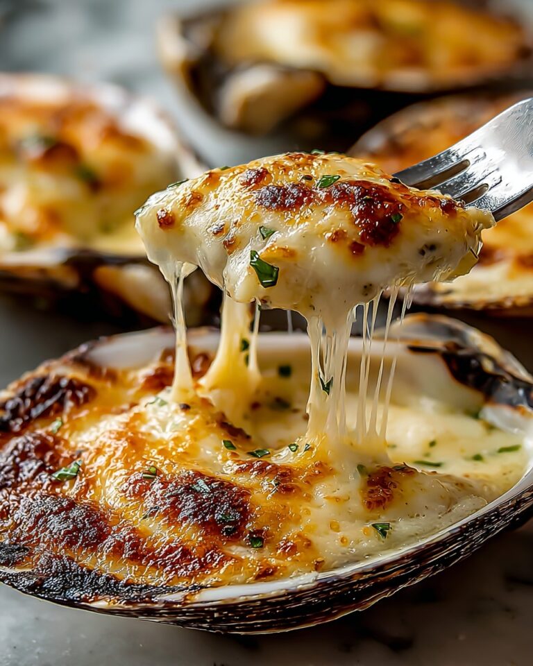 Grilled Parmesan Garlic Oysters Recipe