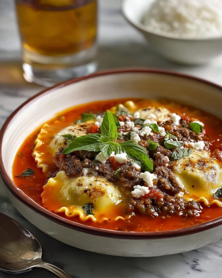 Hearty Lasagna Soup Recipe