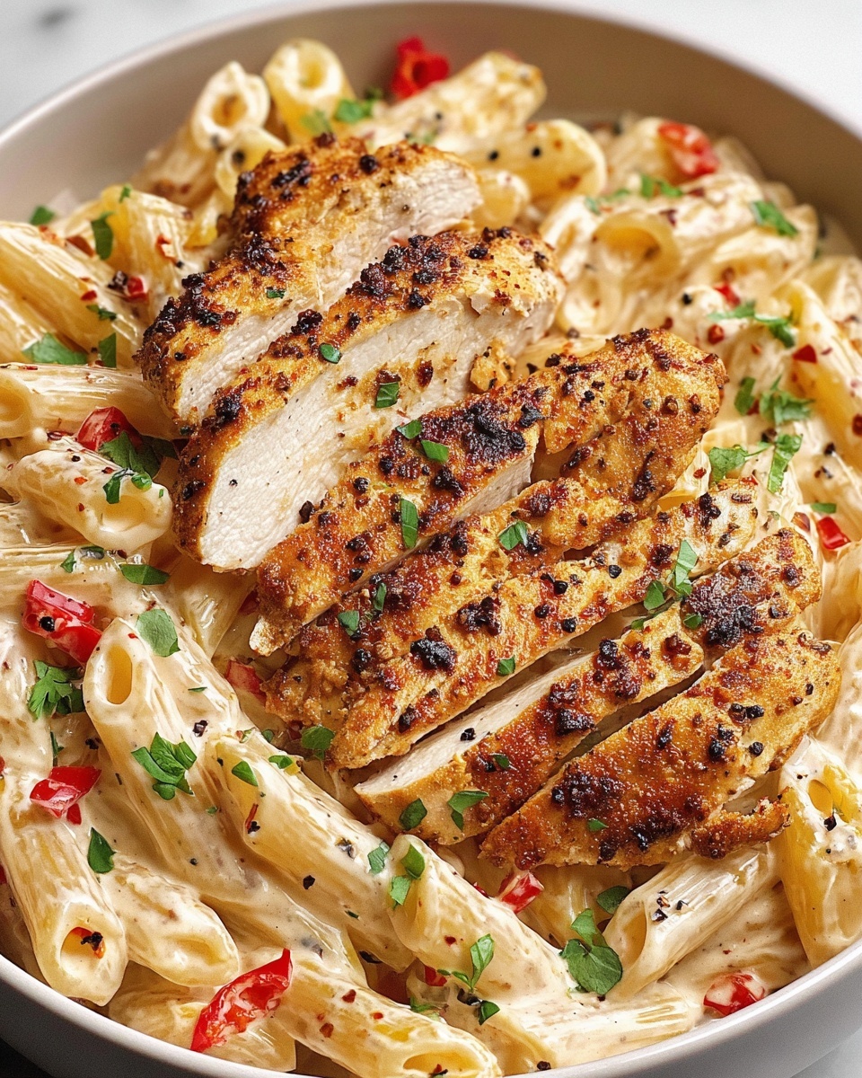 Creamy Cajun Chicken Pasta Recipe - Recipe Image