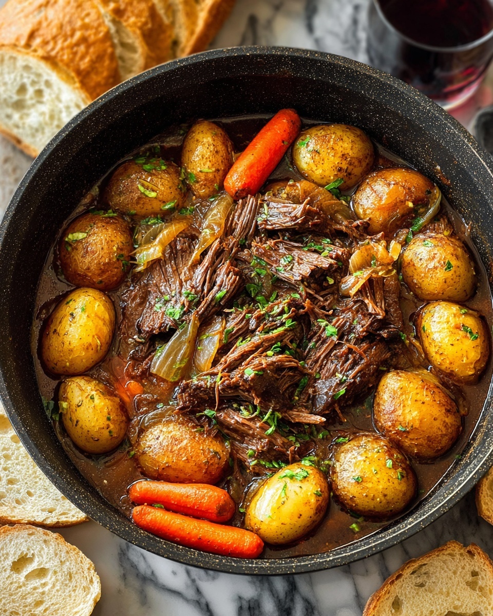 Italian Pot Roast Recipe - Recipe Image