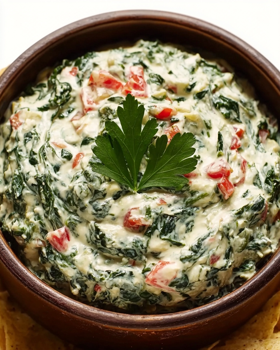 Creamy Spinach and Velveeta Dip Recipe - Recipe Image