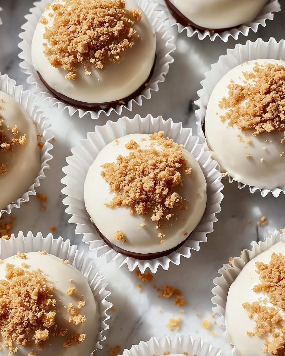 No-Bake Peanut Butter Cheesecake Balls Recipe - Recipe Image