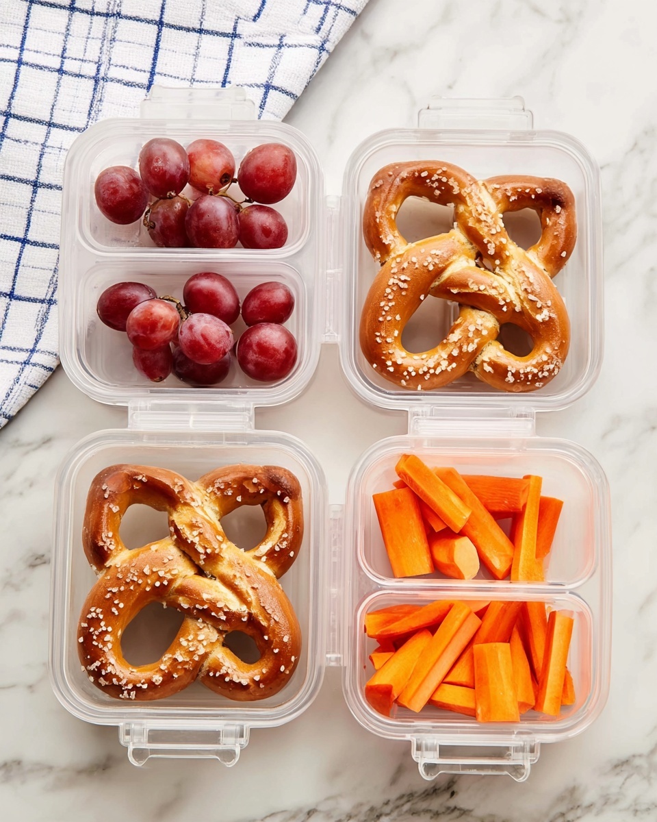 Soft Pretzel Easy Lunchbox Idea Recipe - Recipe Image