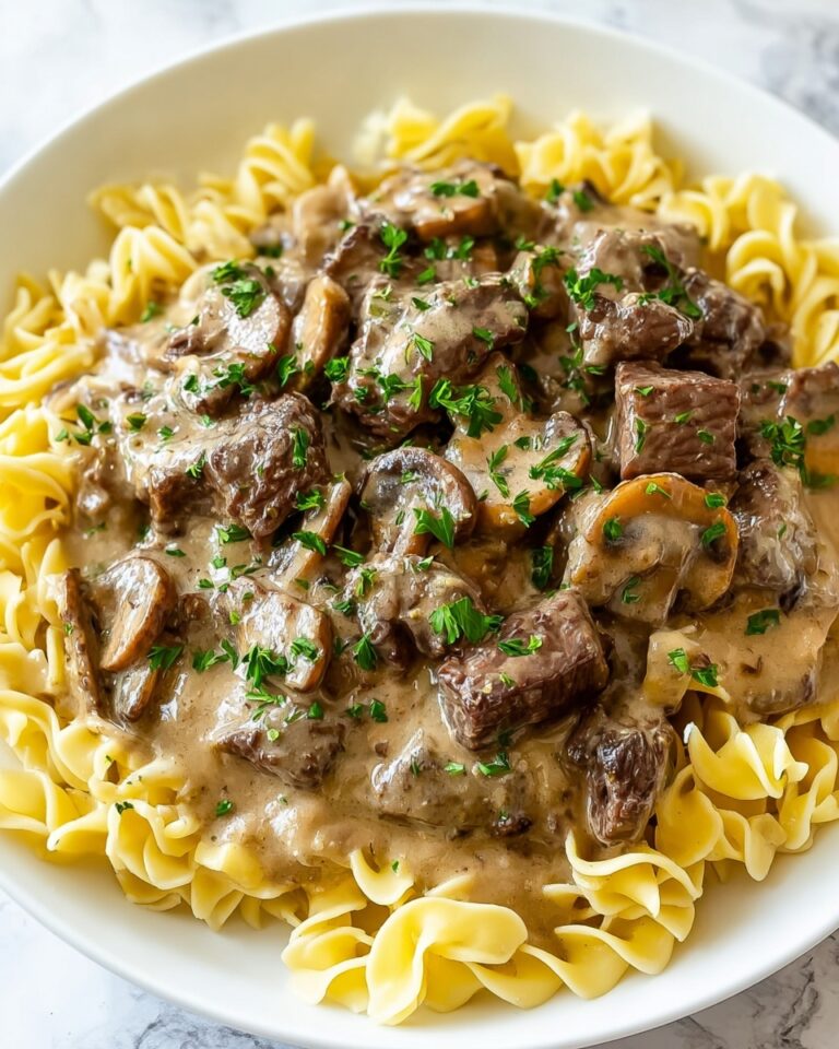 Classic Beef Stroganoff from Scratch Recipe