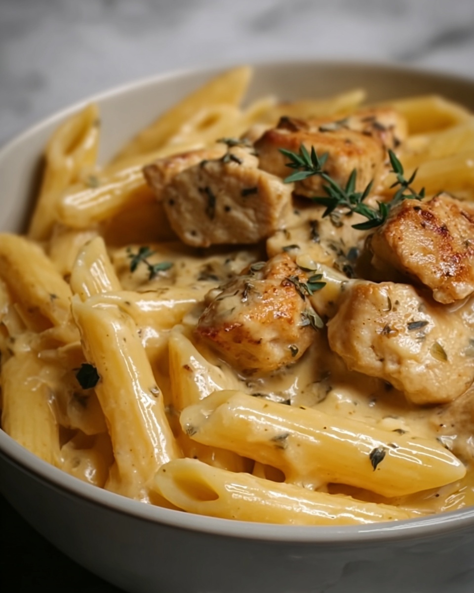 Quick Crack Chicken Penne: A Creamy Delight! Recipe - Recipe Image