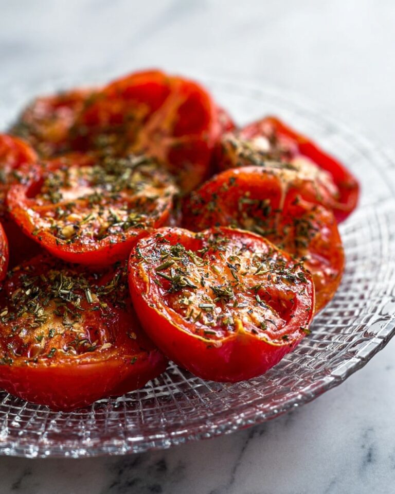 Roasted Tomatoes with Garlic, Lemon Pepper, and Tarragon Recipe