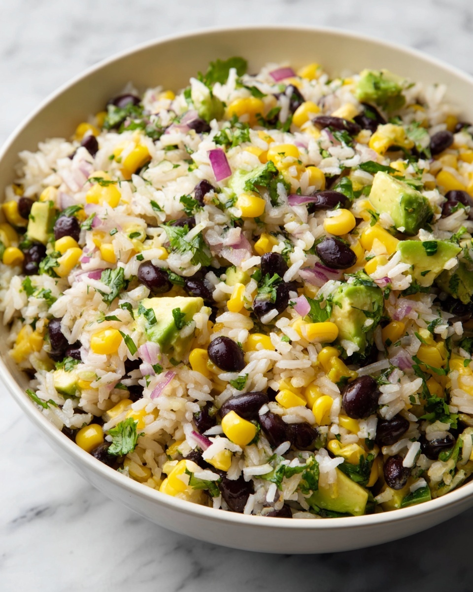 Black Bean Corn Avocado Salad Recipe - Recipe Image