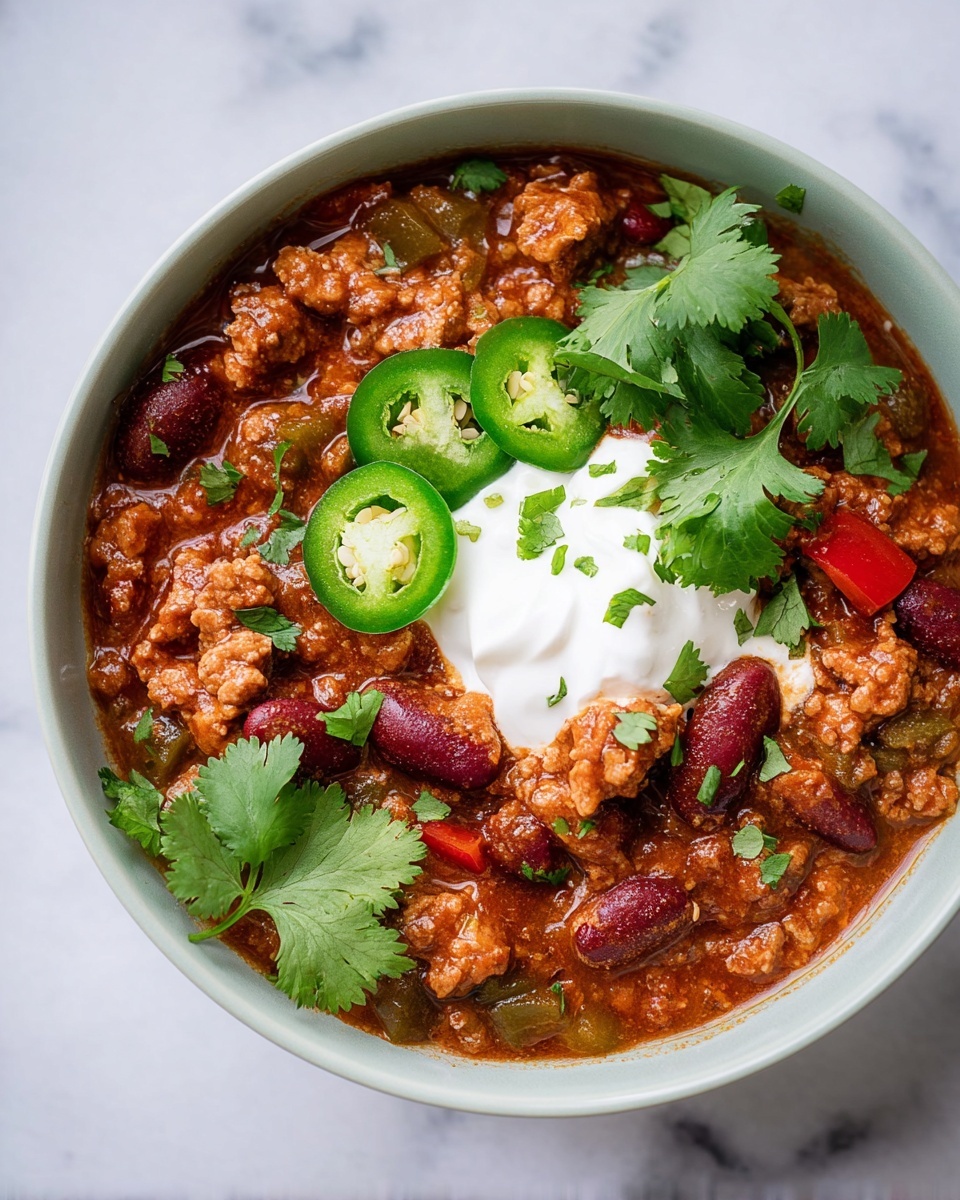 Crockpot Turkey Chili Recipe - Recipe Image