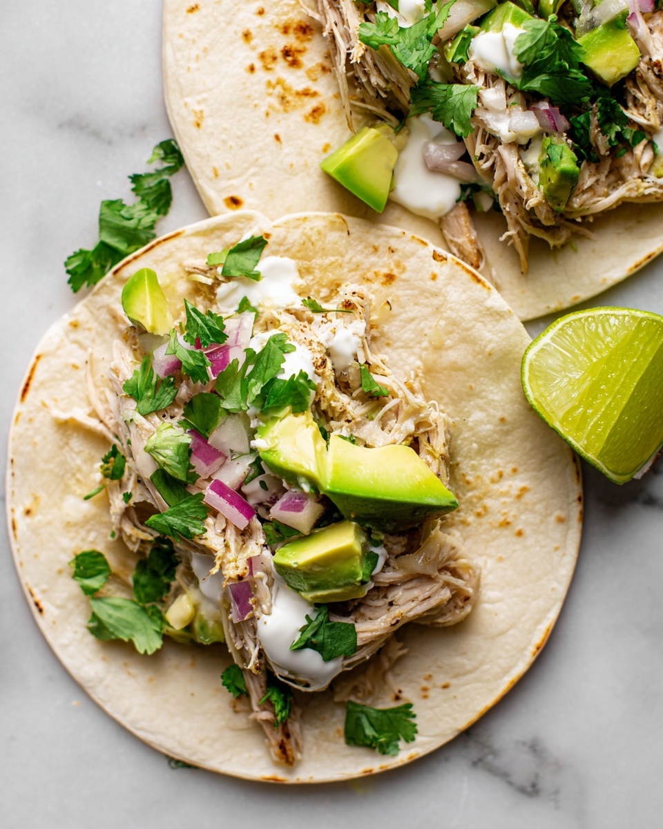 Crockpot Salsa Verde Chicken Recipe - Recipe Image