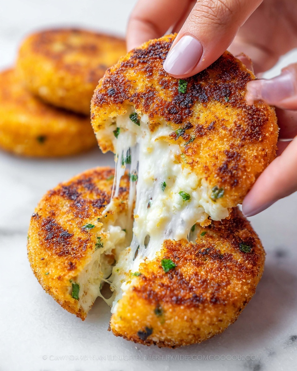 Cheesy Potato Pancakes Recipe - Recipe Image