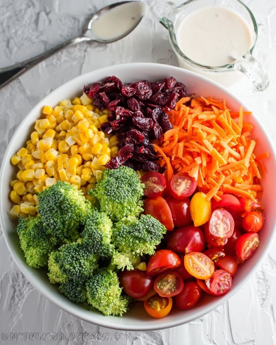 Broccoli Corn Salad Recipe - Recipe Image