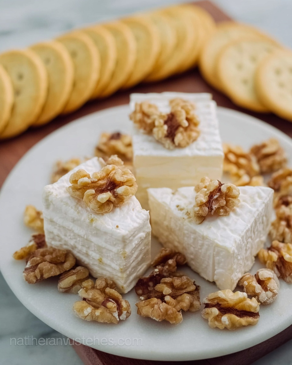 Brie with Walnuts and Honey Recipe - Recipe Image