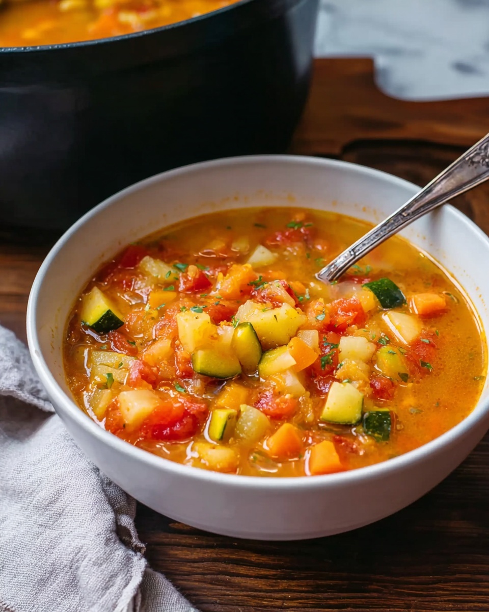 Fresh & Flavorful Summer Vegetable Stew – A Light and Healthy One-Pot Meal Recipe - Recipe Image
