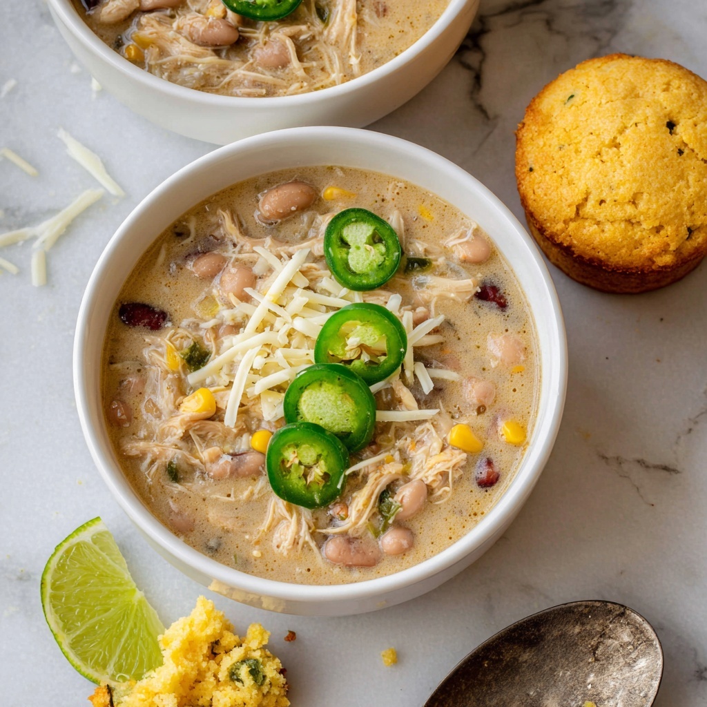 Crockpot White Chicken Chili Recipe - Recipe Image