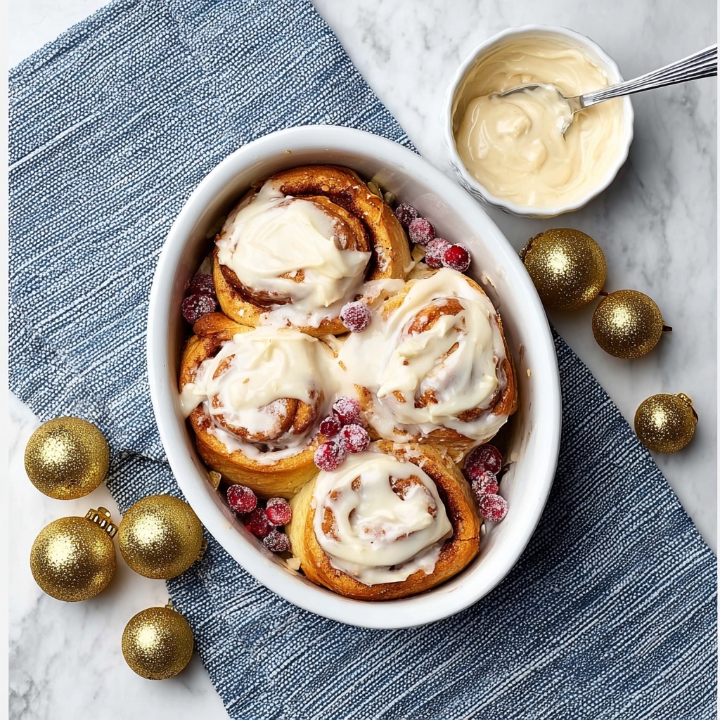 Overnight Gingerbread Cinnamon Rolls Recipe - Recipe Image