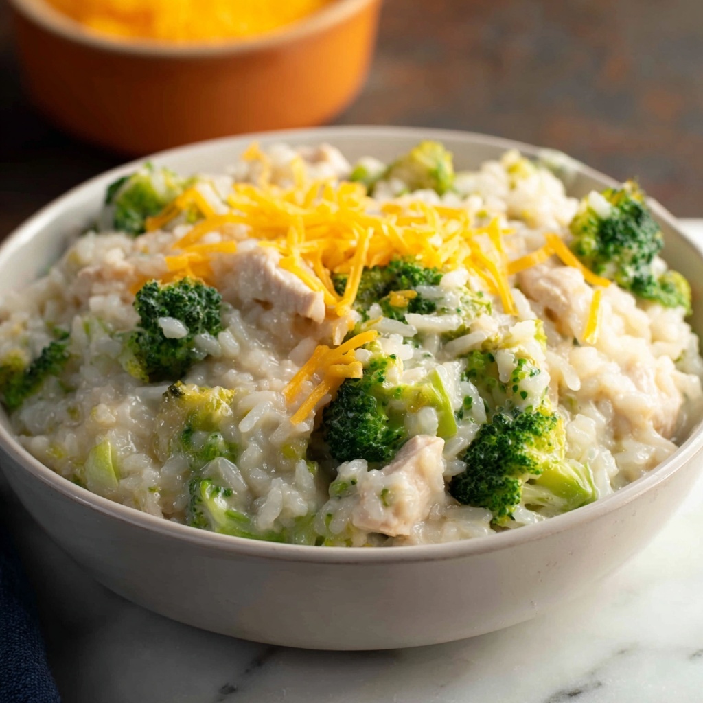 Cheesy Chicken Broccoli Rice Recipe - Recipe Image