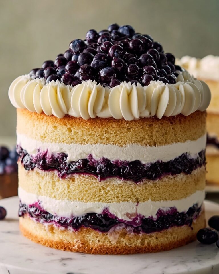 Nova Scotia’s Blueberry Cream Cake Recipe