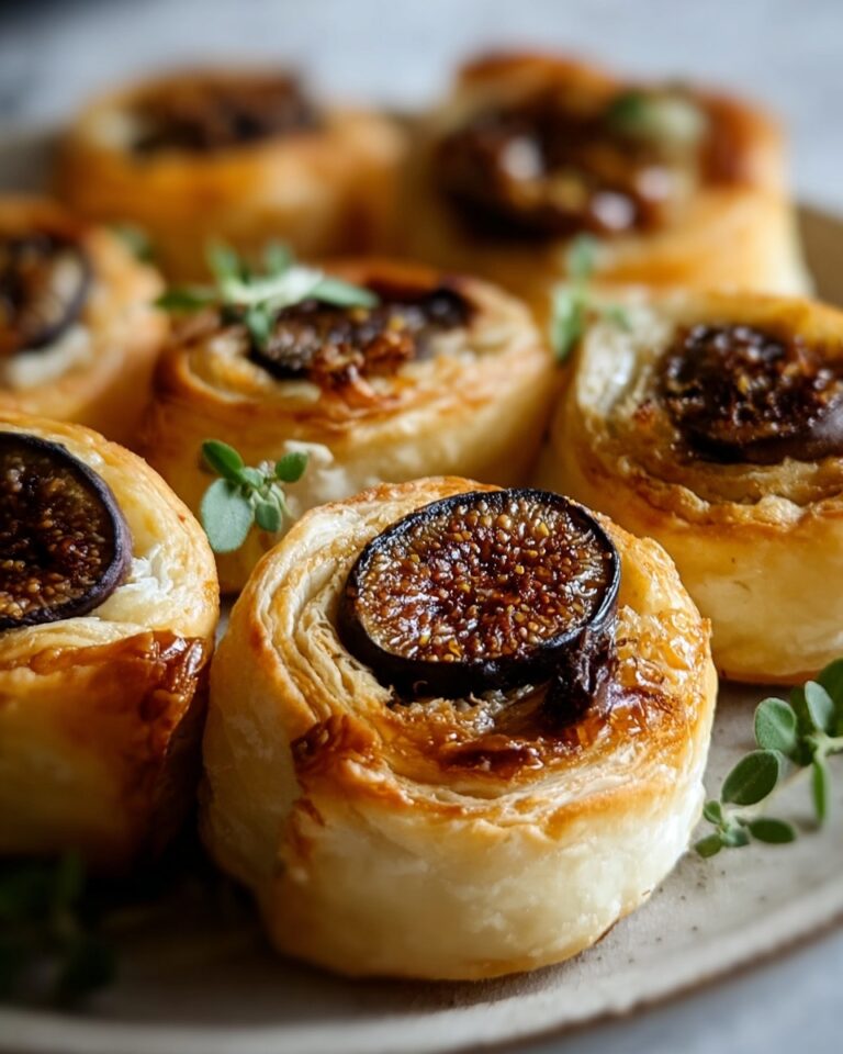 Fig and Goat Cheese Pinwheels Recipe