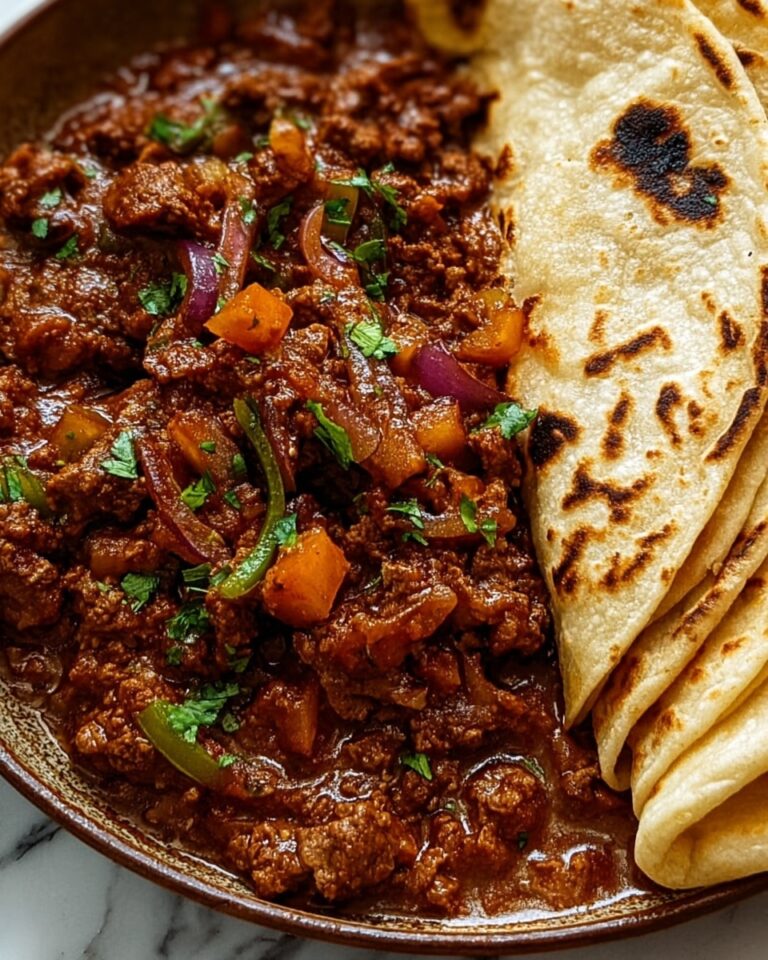 Carne Guisada with Homemade Flour Tortillas Recipe
