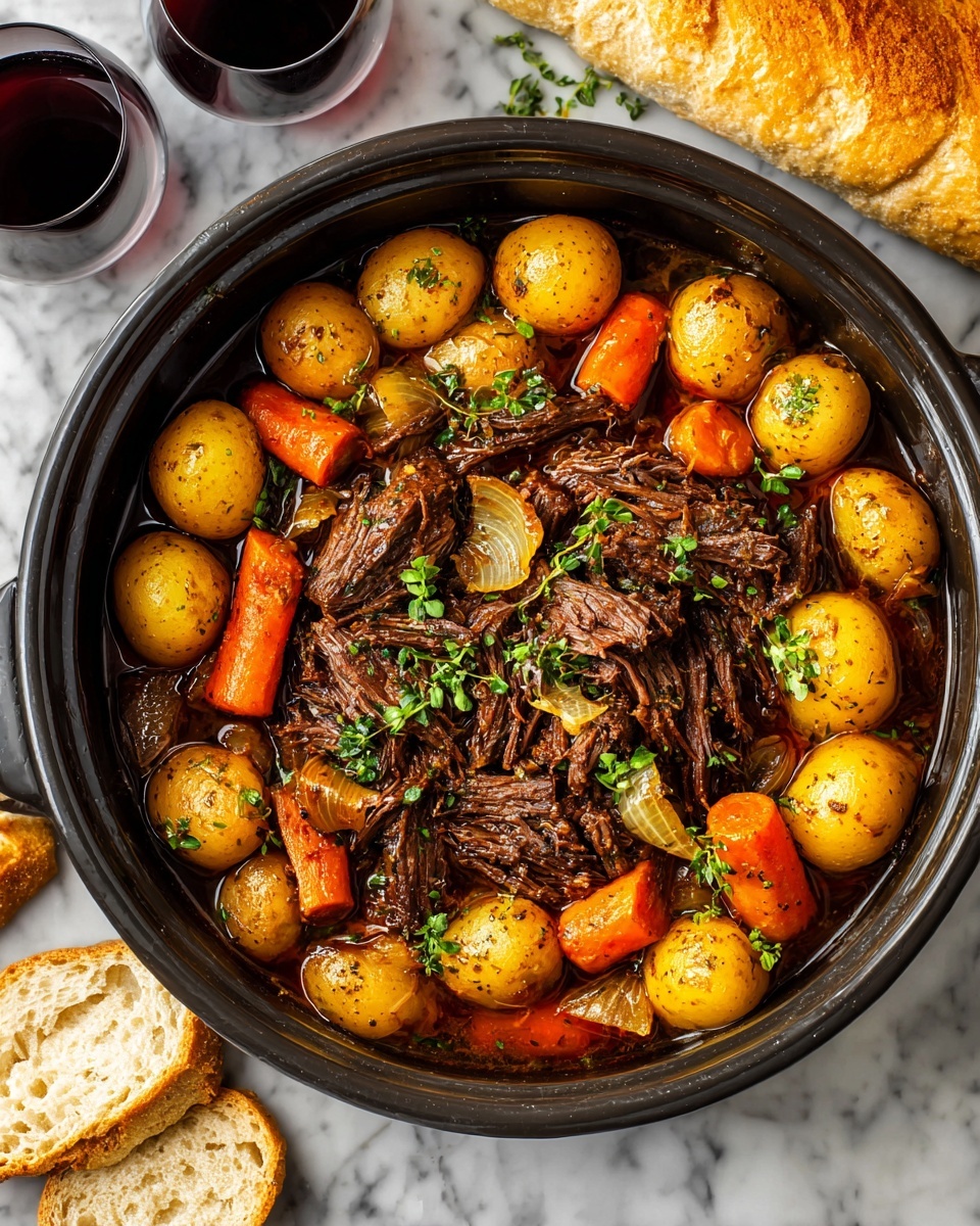 Italian Pot Roast Recipe - Recipe Image