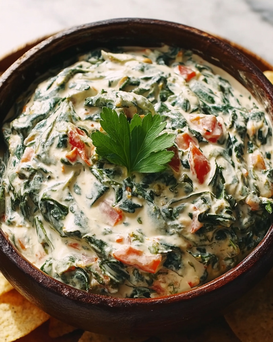 Creamy Spinach and Velveeta Dip Recipe - Recipe Image