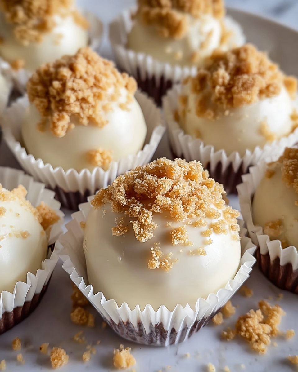 No-Bake Peanut Butter Cheesecake Balls Recipe - Recipe Image