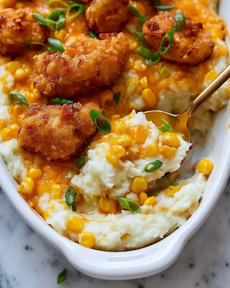 KFC Chicken Bowl Casserole Recipe - Recipe Image