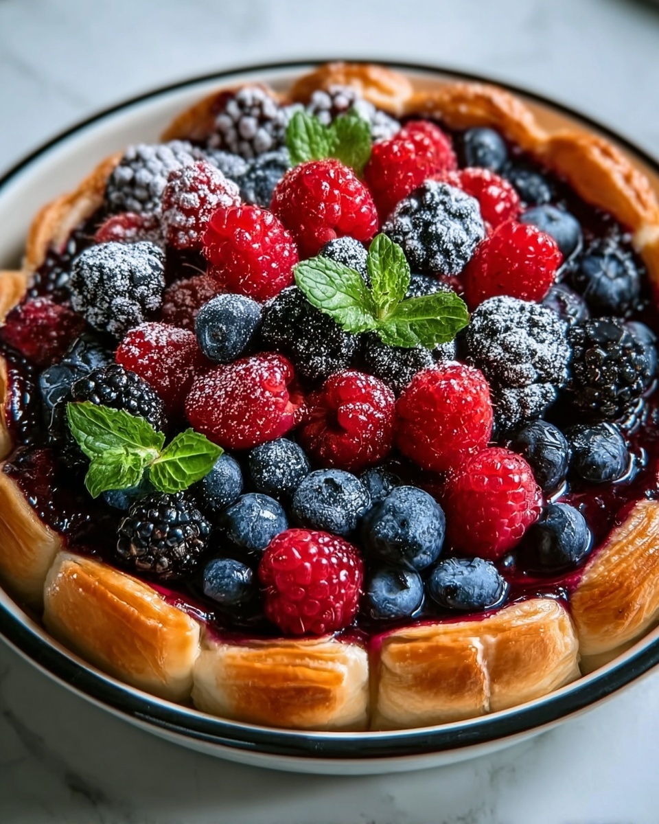 Berry Croissant Bake Recipe - Recipe Image