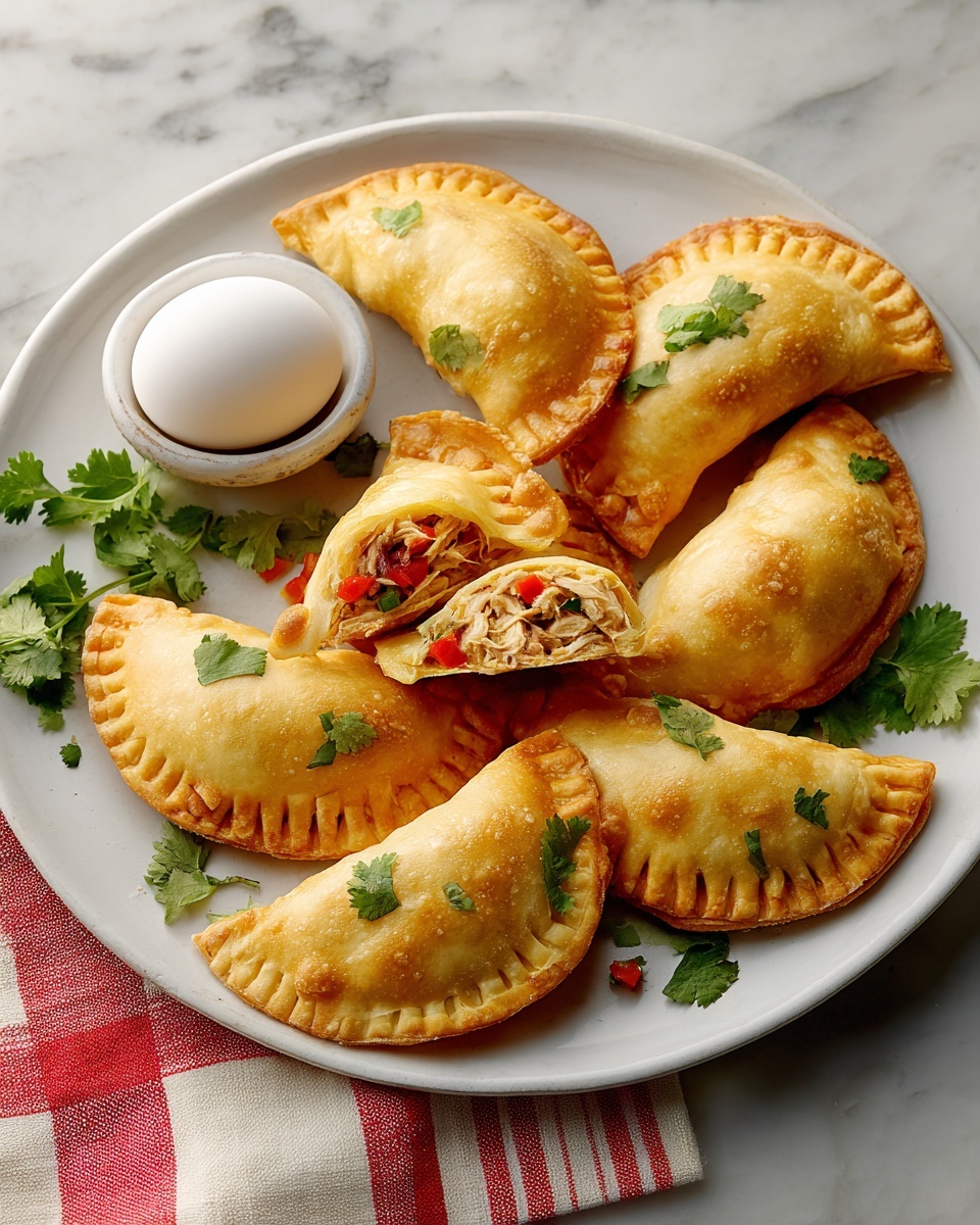 Chicken Empanadas (Golden, Flaky Pastries) Recipe - Recipe Image