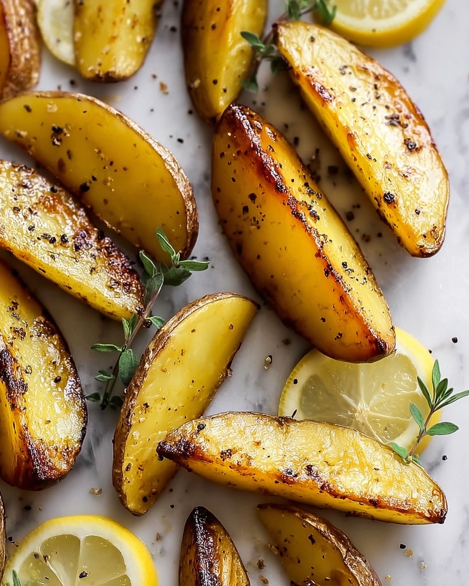 Greek Lemon Potatoes Recipe - Recipe Image