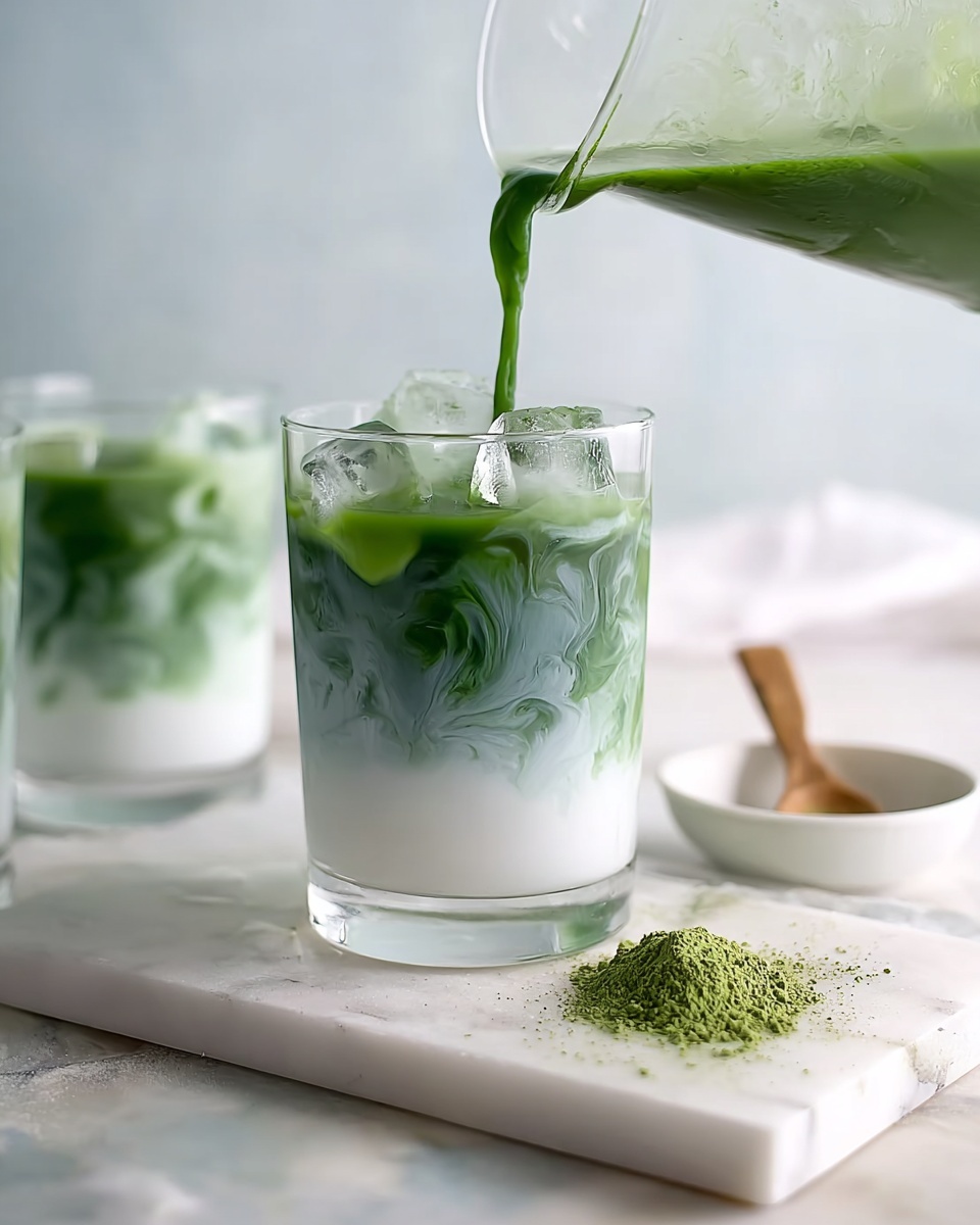 Iced Matcha Latte Recipe - Recipe Image
