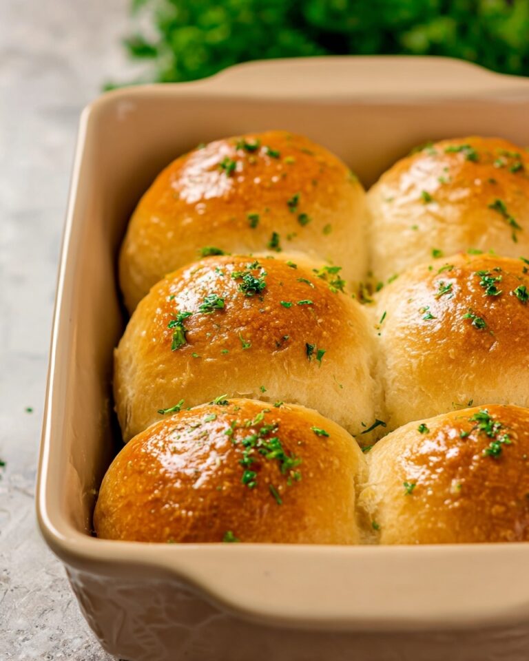 Sour Cream Dinner Rolls with Garlic Butter Recipe