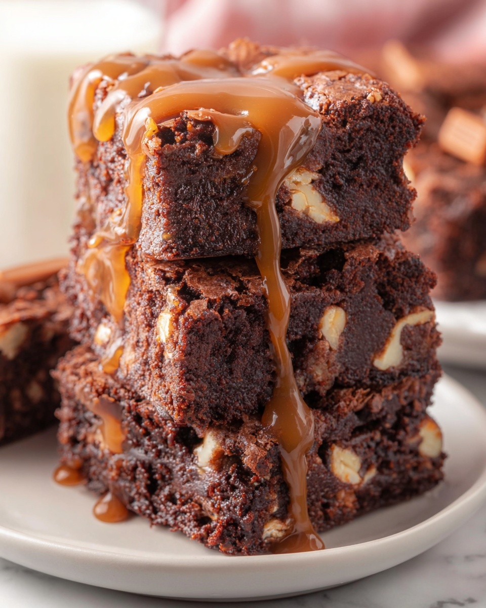 Snickers Brownies Recipe - Recipe Image