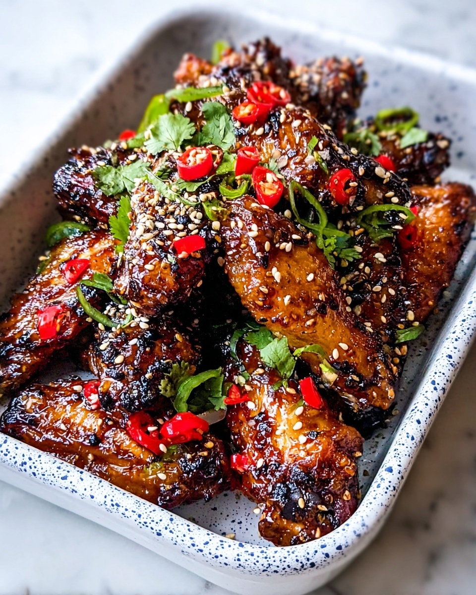 Sweet and Spicy Honey Chipotle Chicken Wings Recipe - Recipe Image