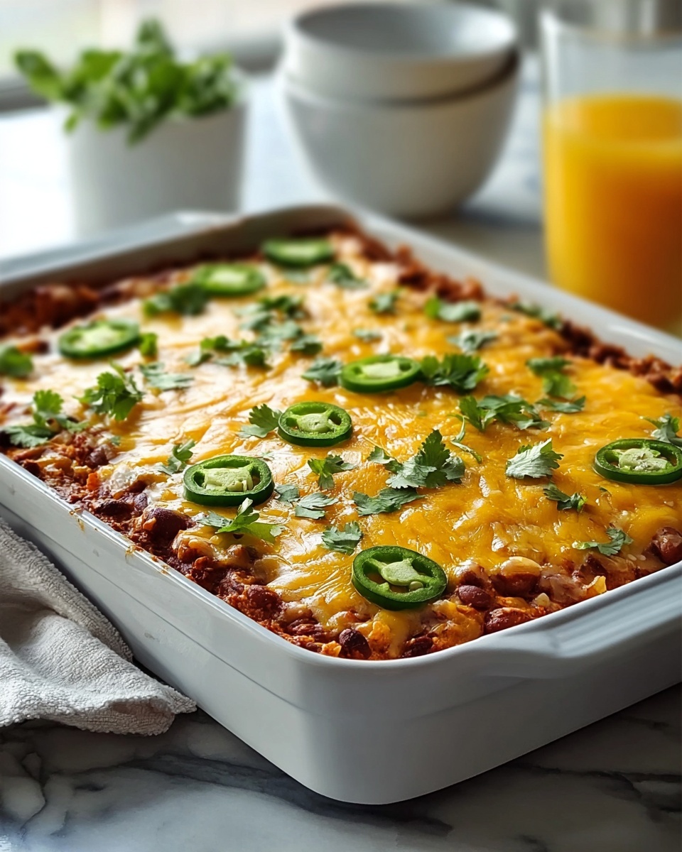 Easy Burrito Casserole Recipe - Recipe Image